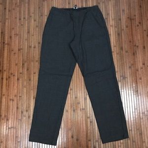 Eileen Fisher Gray Stretch Wool Pants